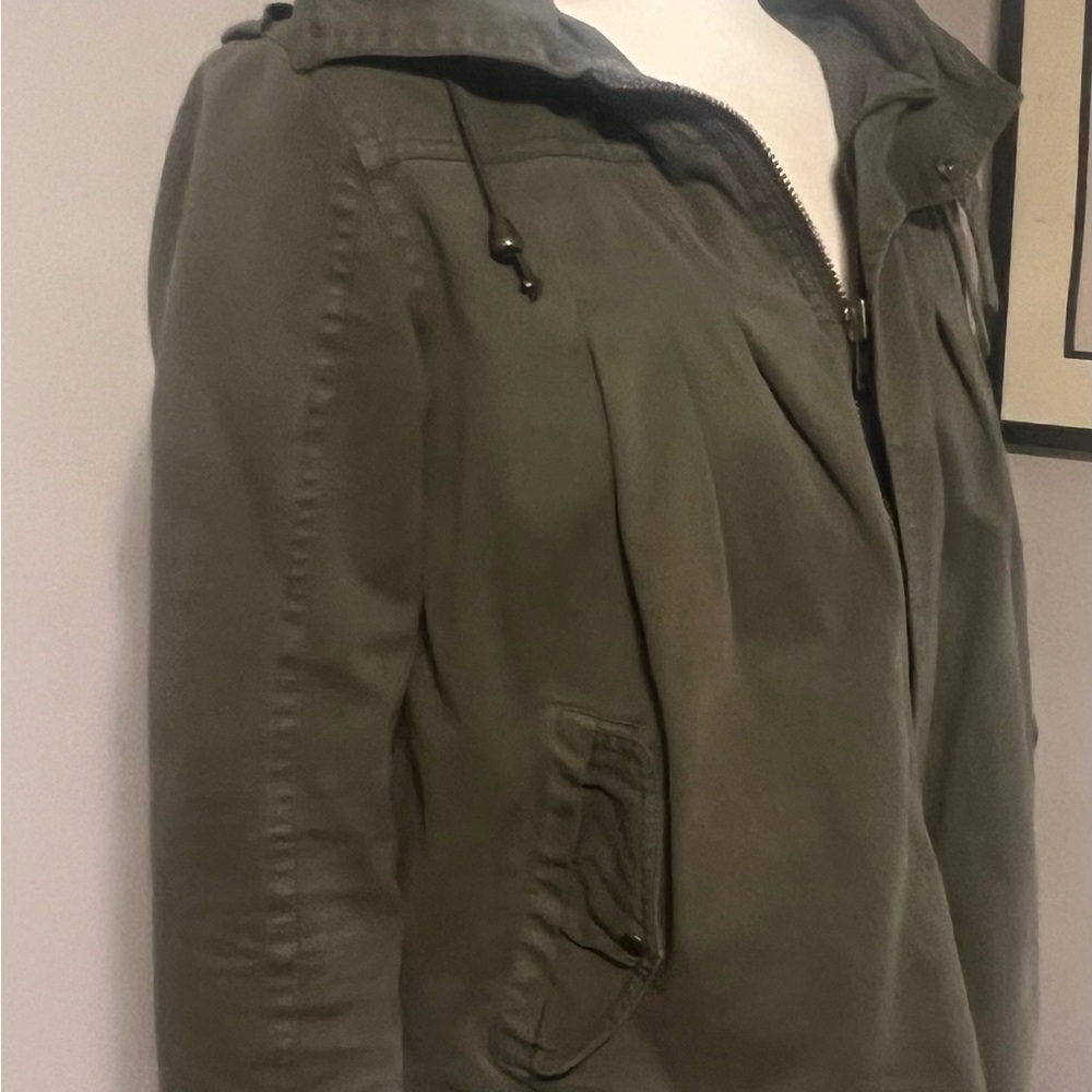 NSF Women's Army Green Utility Jacket - Picture 3 of 14